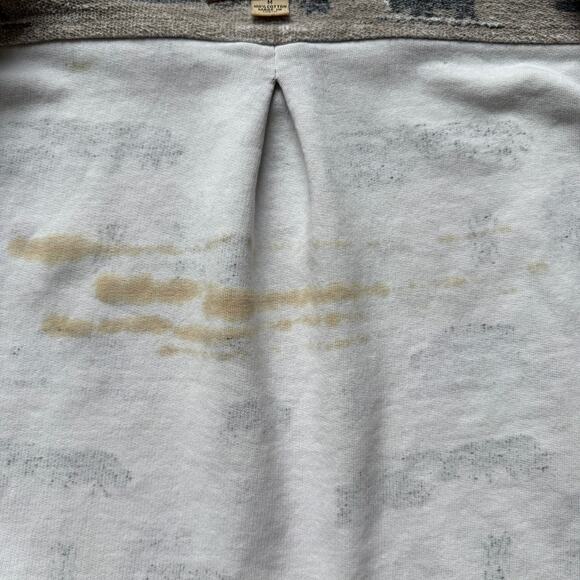 Bit & Bridle Ladies Western Print Button Up Shirt French Terry Size Medium - Picture 9 of 9